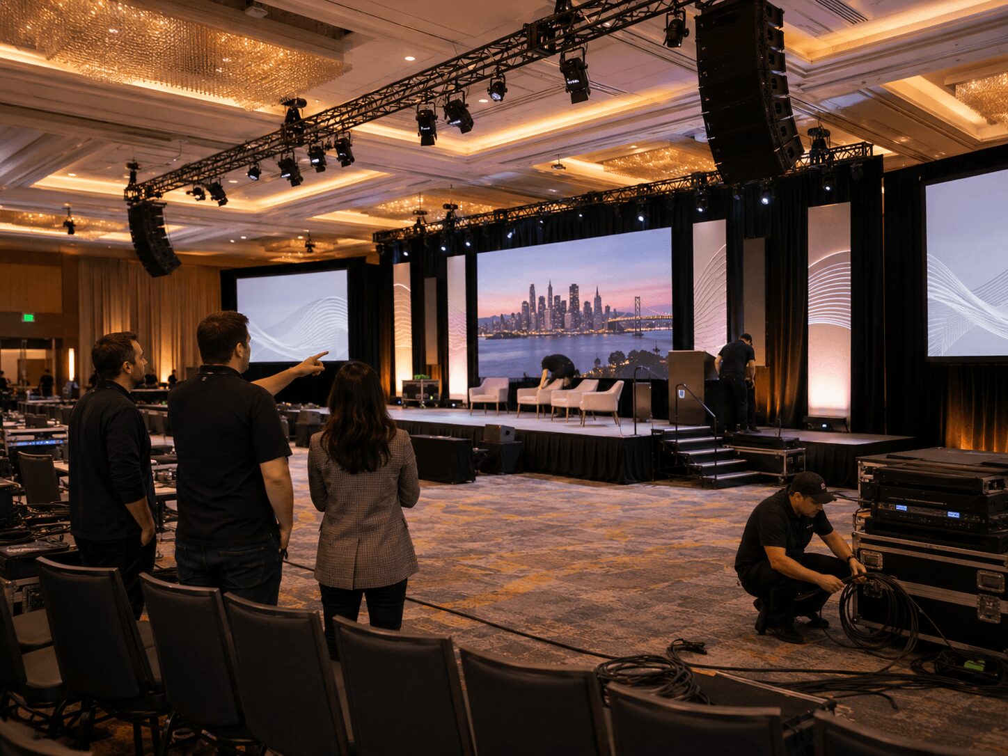 Corporate AV Services Bay Area Event Planners Should Expect