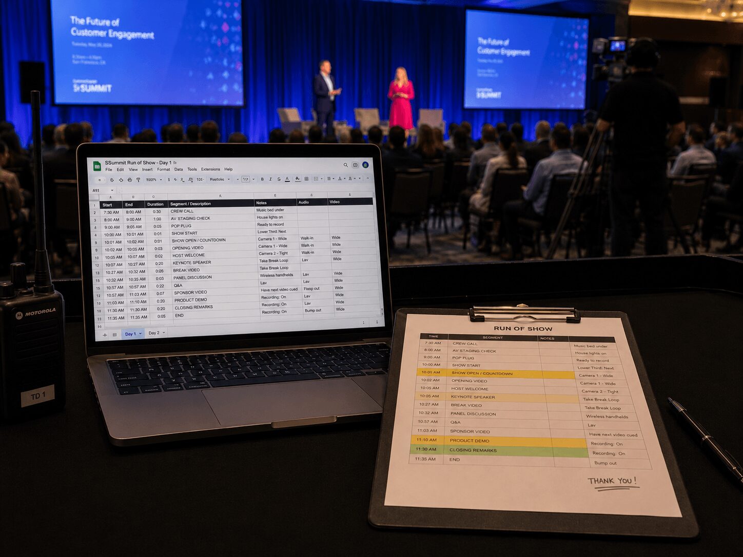Conference Livestream Run-of-Show Guide