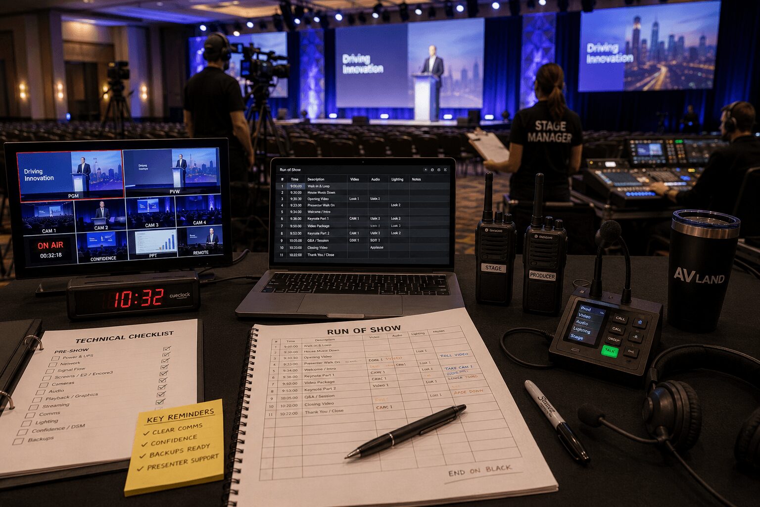 Onsite technical direction checklist