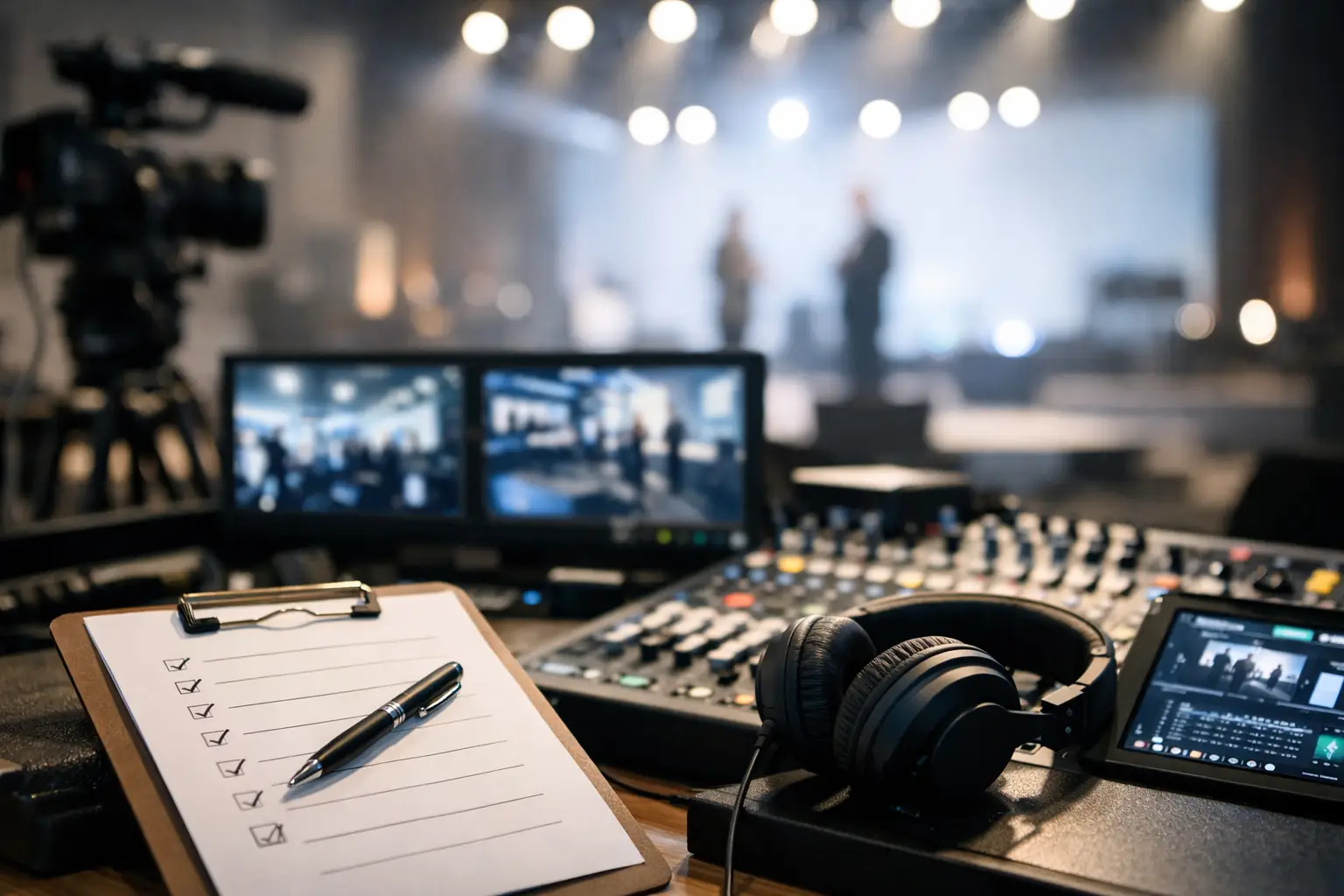 Corporate AV Production Checklist for Live Events