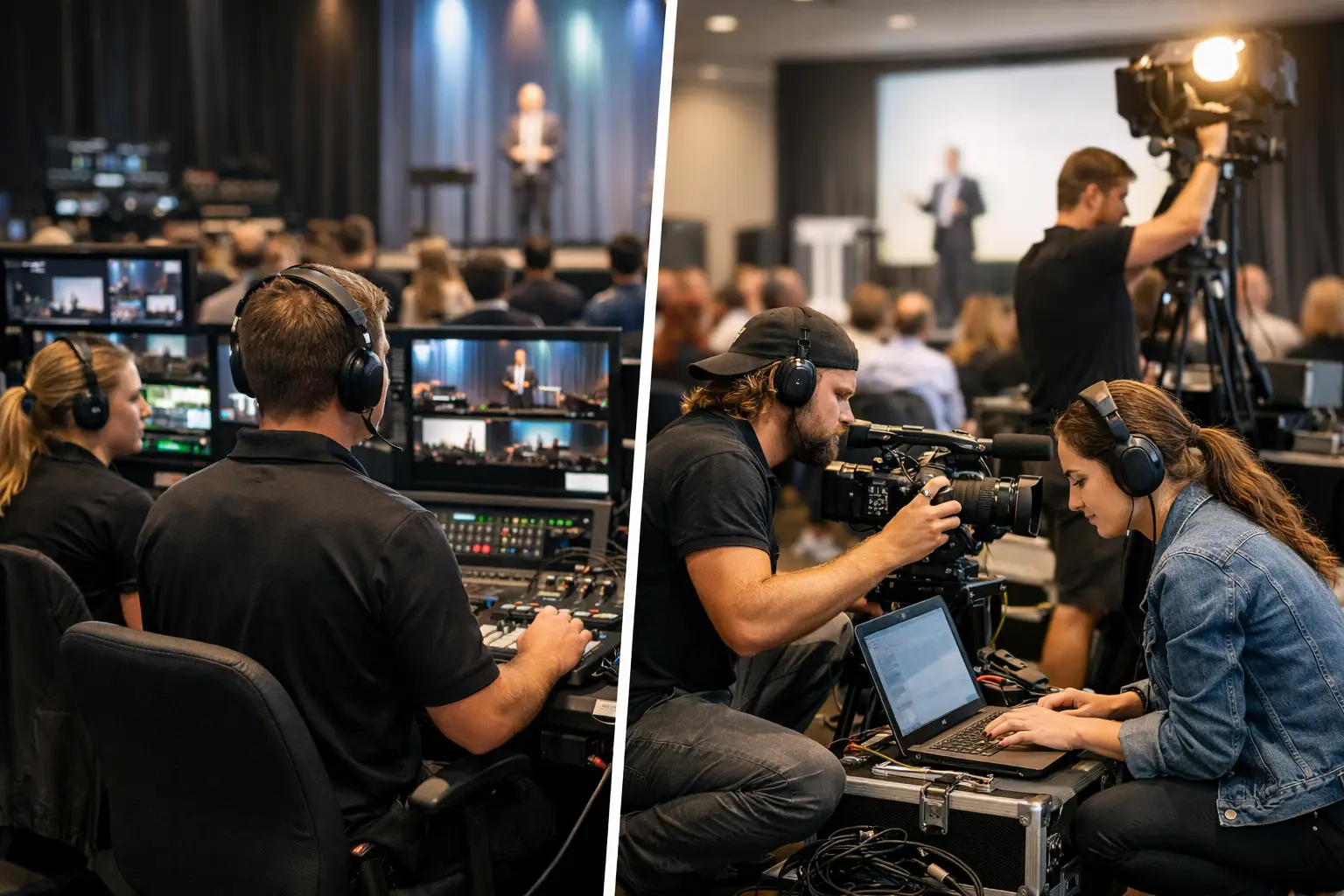 Onsite AV Team vs Freelancers for Corporate Events